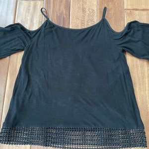 WHBM Open Shoulder Blouse